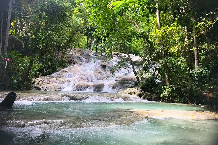 Natural Beauty of Dunn’s River Falls in Ocho Rios, Jamaica